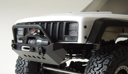 SSD RC 239 Aluminum TRX4 / SCX10 II Rock Shield Winch Bumper