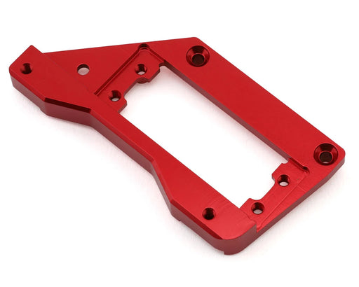 ST Racing SPTSTA231052R Red CNC Machined Aluminum On-Axle Servo Mount Tray for SCX10 Pro 4x4