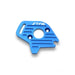 STRC SPTST6890B CNC Machined Blue Aluminum Finned Heat Sink Motor Plate Slash 4x4, Hoss, Stampede 4x4 and Rustler 4x4