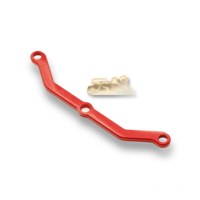 STRC SPTST9742RR Red Aluminum Steering Link Set fits Traxxas TRX-4M