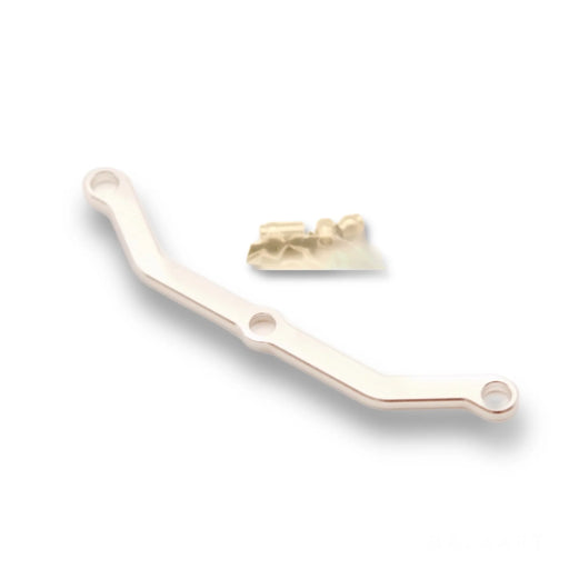 STRC SPTST9742RS Silver Aluminum Steering Link Set fits Traxxas TRX-4M