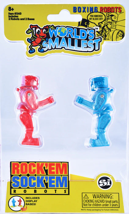 Super Impulse Smallest Rock'Em Sock'Em Robots