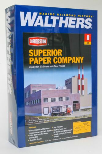 Walthers Cornerstone 933-3237 N Scale Superior Paper Company Kit