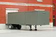 Sylvan Scale Models T-026 HO Scale 1950's 30' Single-Axle Piggyback Trailer Undecorated Resin Kit