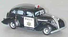 Sylvan Scale Models V-051 HO Scale 1937 Hudson Terraplane Police Patrol Car Resin Kit