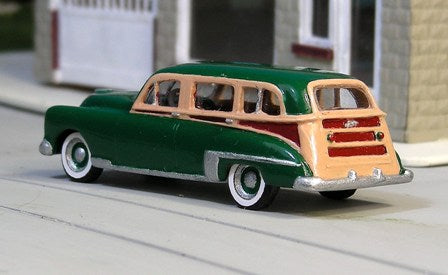 Sylvan Scale Models V-170 HO Scale 1949 Olds 88 Station Wagon Resin Kit