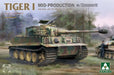 Takom 2198 1/35 Tiger 1 Mid Prod with Zimmerit Model Tank Kit