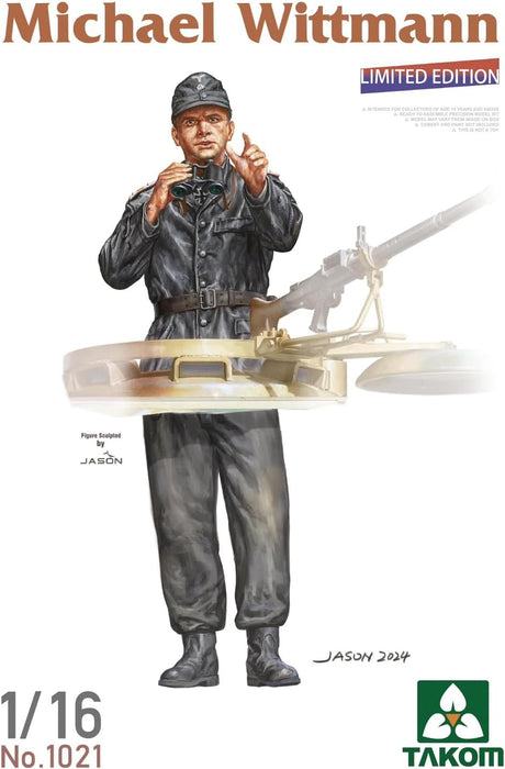 Takom 1021 1/16 Michael Wittmann Figure Model Kit