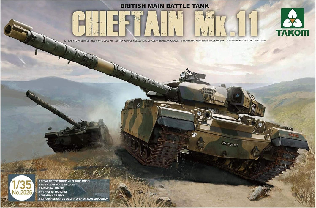 Takom 2026 1/35 Chieftain Mk.11 Bmbt Model Kit