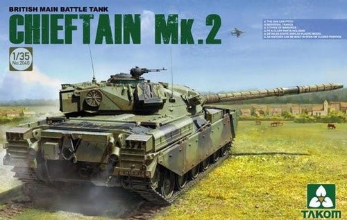 Takom 2040 1/35 British Main Battle Tank Chieftain Mk.2 Model Kit