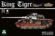 Takom 2046 1/35 King Tiger with Zimmerit Model Tank Kit
