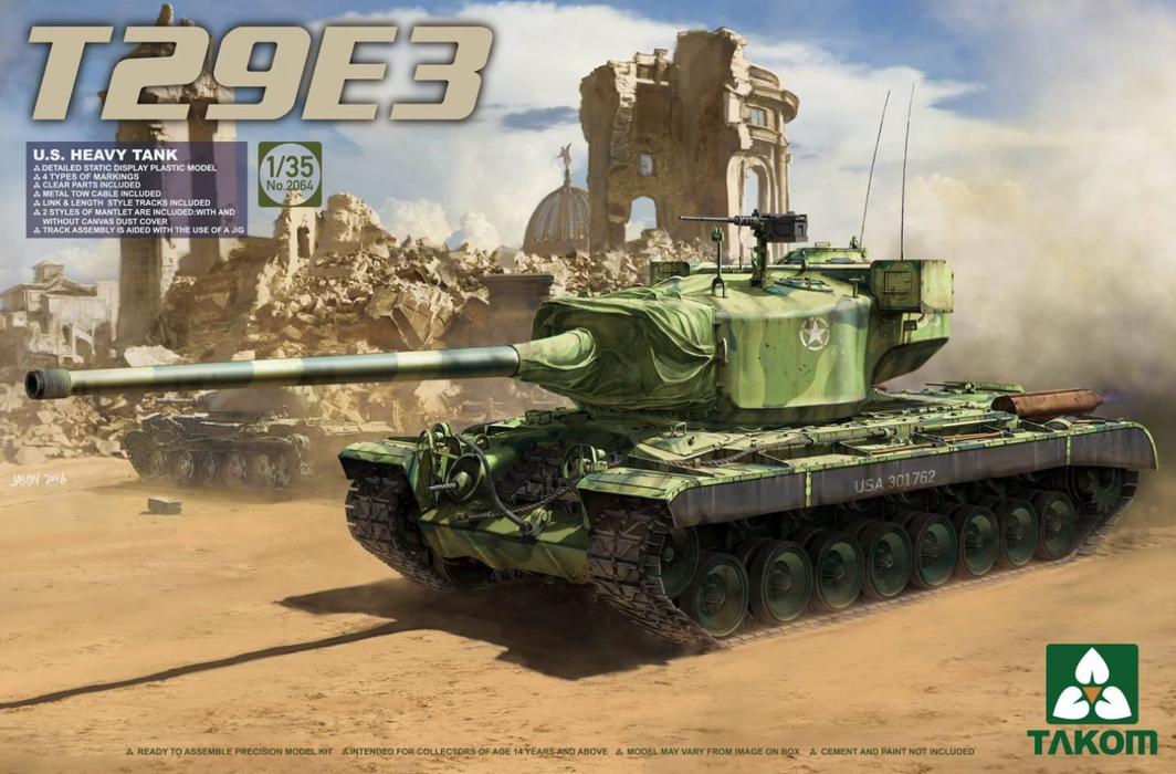 Takom 2064 1/35 US Heavy Tank T29E3 Model Kit