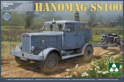 Takom 2068 1/35 Hanomag SS100 WWII German Tractor Model Kit