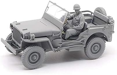 Takom 2126 1/35 US Army Jeep with 1/4 Ton Trailer & MP Model Kit