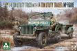 Takom 2126 1/35 US Army Jeep with 1/4 Ton Trailer & MP Model Kit