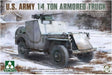 Takom 2131 1/35 US Army 1/4 Ton Armored Truck Model Kit