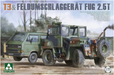 Takom 2141 1/35 T3 Transporter Truck & 2.5ton Fork Model Kit
