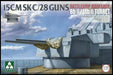 Takom 2147 1/35 German Battleship Bismarck Guns & Turret Model Kit