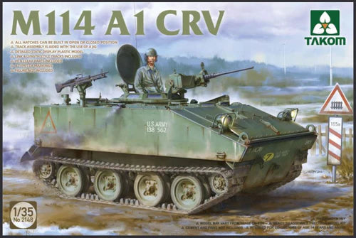 Takom 2148 1/35 M114 A1 Command Recon Vehicle Model Kit