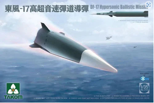 Takom 2153 1/35 DF-17 Hypersonic Ballistic Missile Model Kit