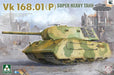 Takom 2158 1/35 VK.168.01 (P) German Super Heavy Tank Model Kit