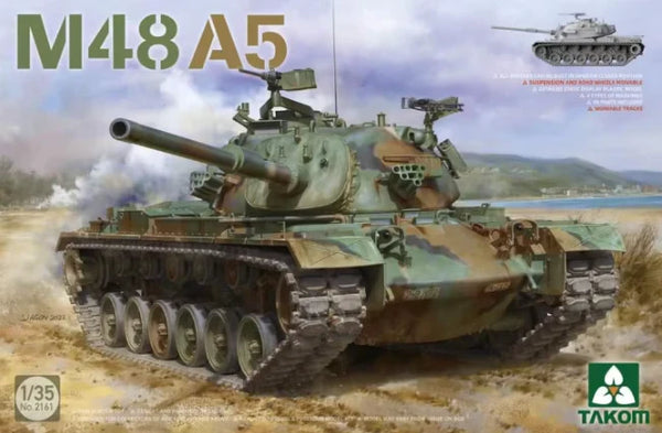 Takom 2161 1/35 M48A5 Tank Model Kit