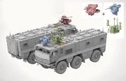 Takom 2173 1/35 KAMAZ Typhoon-K with 377vm & RCWS 2n1 Model Kit