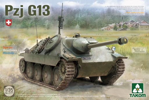 Takom 2177 1/35 Pzj G13 Tank Destroyer Model Kit