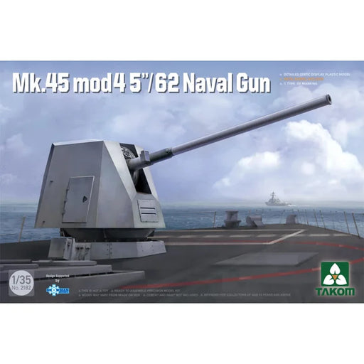 Takom 2182 1/35 Mk45 Mod4 5'/62 Naval Gun Model Kit