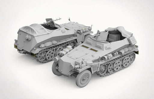 Takom 2184 1/35 Sd.Kfz.250/1 Half Track with Figure Model Kit