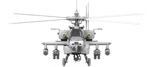 Takom 2602 1/35 AH-64E Apache Guardian Attack Helicopter Model Kit