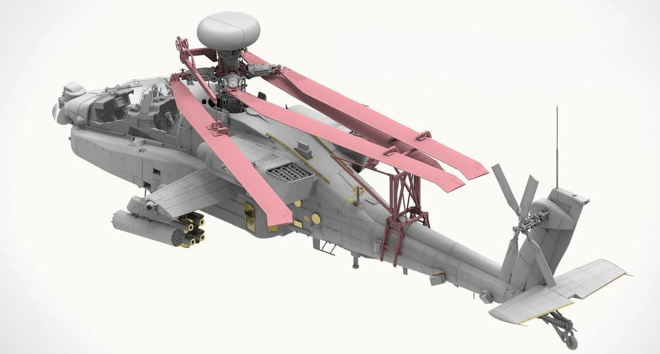 Takom 2608 1/35 AH-64D Block II Late Version Apache Model Helicopter Kit