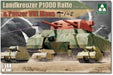 Takom 3001 1/144 WWII German Heavy Battle Tanks Model Kit
