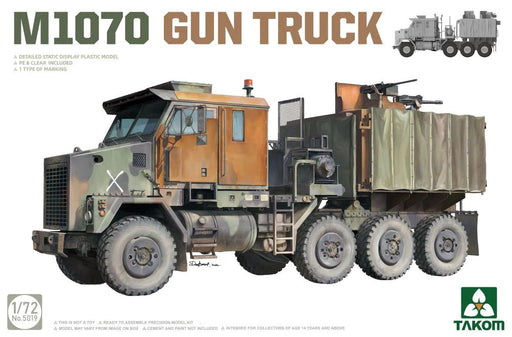 Takom 5019 1/72 M1070 Gun Truck Model Kit