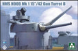 Takom 5020 1/72 HMS Hood Mk1 15'/42 Gun Turret B Model Kit