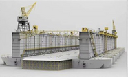 Takom 6006 1/350 USS ABSD-1 Large Auxiliary Floating Dry Dock Model Kit