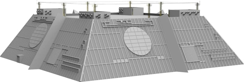 Takom 6010 1/350 DON-2N Pill Box Missile Defense Radar Station Model Ship Kit