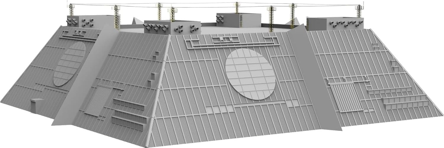 Takom 6010 1/350 DON-2N Pill Box Missile Defense Radar Station Model Ship Kit