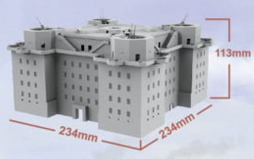 Takom SP-6005 1/350 Flak Tower IV Helligeistfeld G Tower Model Kit
