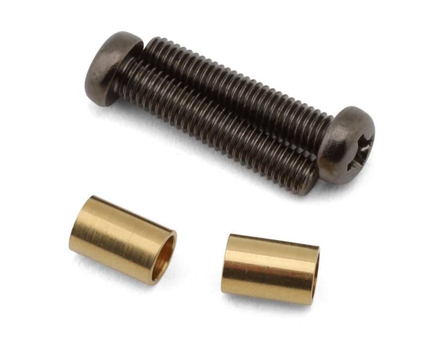 Tamiya 9805334 DT-03/DT-02 3x15mm Screws & 4x6mm Brass Sleeves Set