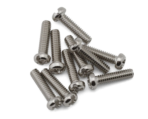 Tamiya 9805556 2x8mm Button Head Philips Screws (10 Pack)