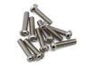 Tamiya 9805556 2x8mm Button Head Philips Screws (10 Pack)