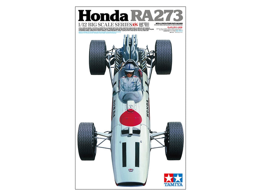 Tamiya 12032 1/12 Honda RA273 Model Kit with Photo-Etched Parts