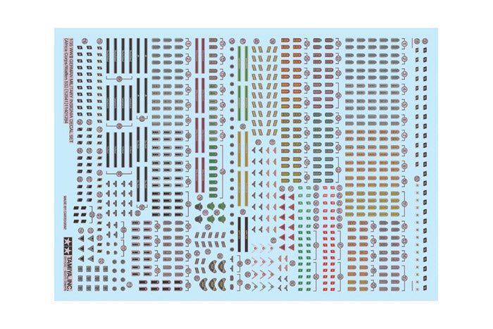 Tamiya 12641 1/35 WWII German Insignia Decal Set