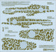 Tamiya 12683 1/72 Camouflage Decals for Kawasaki Ki-61 Aircraft