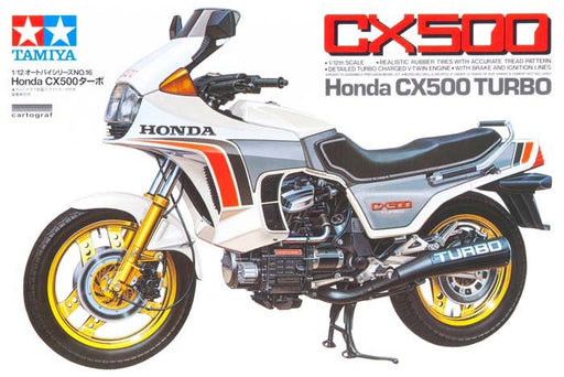 Tamiya 14016 1/12 Honda CX500 Turbo Model Motorcycle Kit