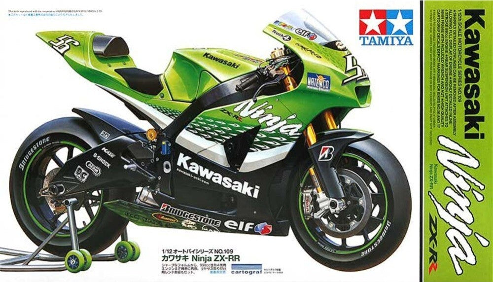 Tamiya 14109 1/12 Kawasaki Ninja ZX-RR Model Motorcycle Kit