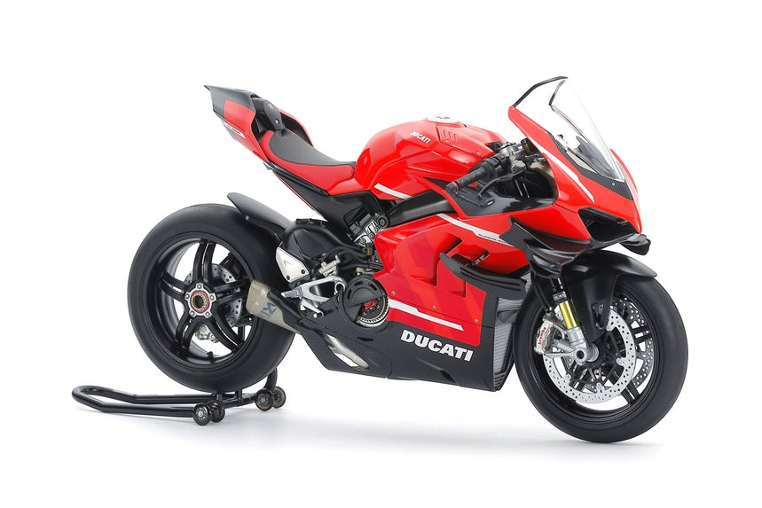 Tamiya 14143 1/12 Ducati Superleggera V3 with Racing Kit Model Motorcycle Kit