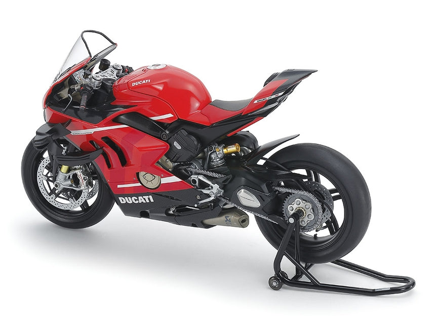 Tamiya 14143 1/12 Ducati Superleggera V3 with Racing Kit Model Motorcycle Kit
