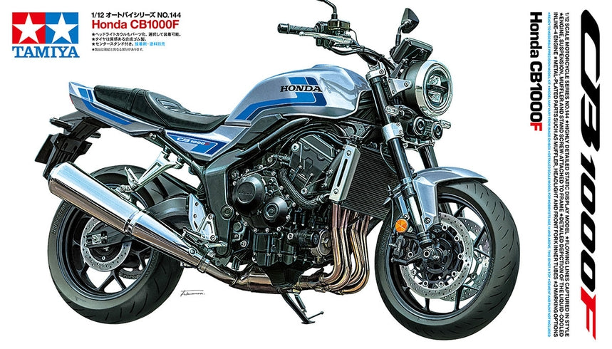 Tamiya 14144 1/12 Honda CB1000F Plastic Motorcycle Model Kit